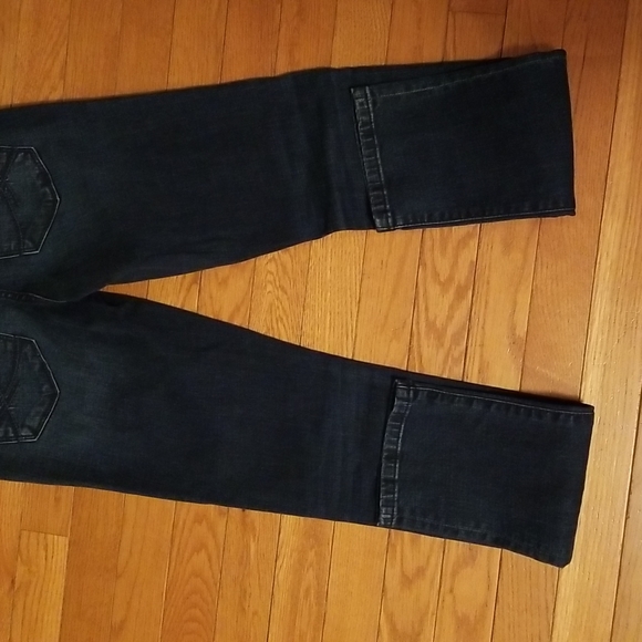 Aeropostale Aero Bayla Skinny Women's 1/2 Regular Dark Low Rise Stretch Jeans - Picture 7 of 7